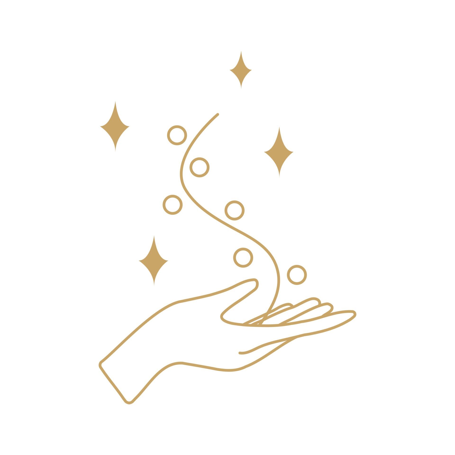 Magic png logo, aesthetic sticker collage element